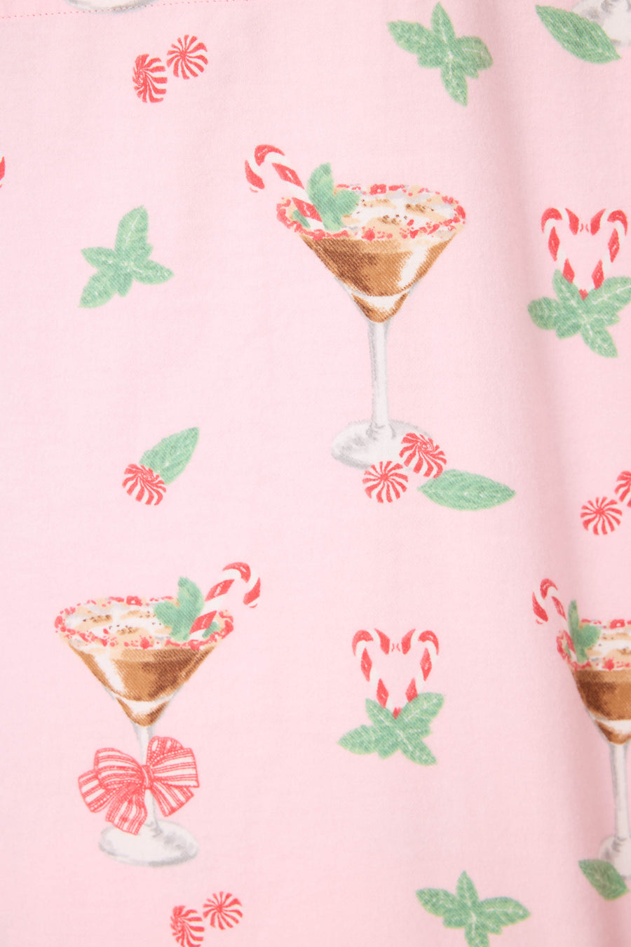 Tini Time Drink Flannel PJ Set