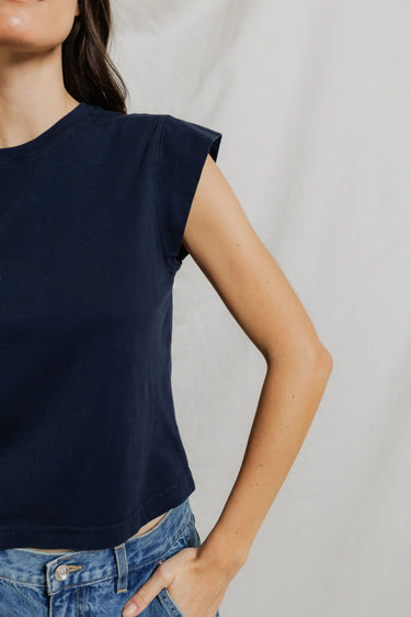 Porter Supima Cap Sleeve Tee