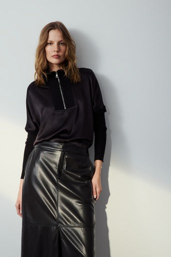 Irene Black Long Sleeve