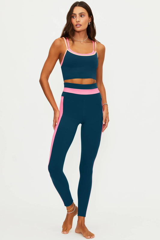 Mariella Legging Seashell Isle Colorblock Matte