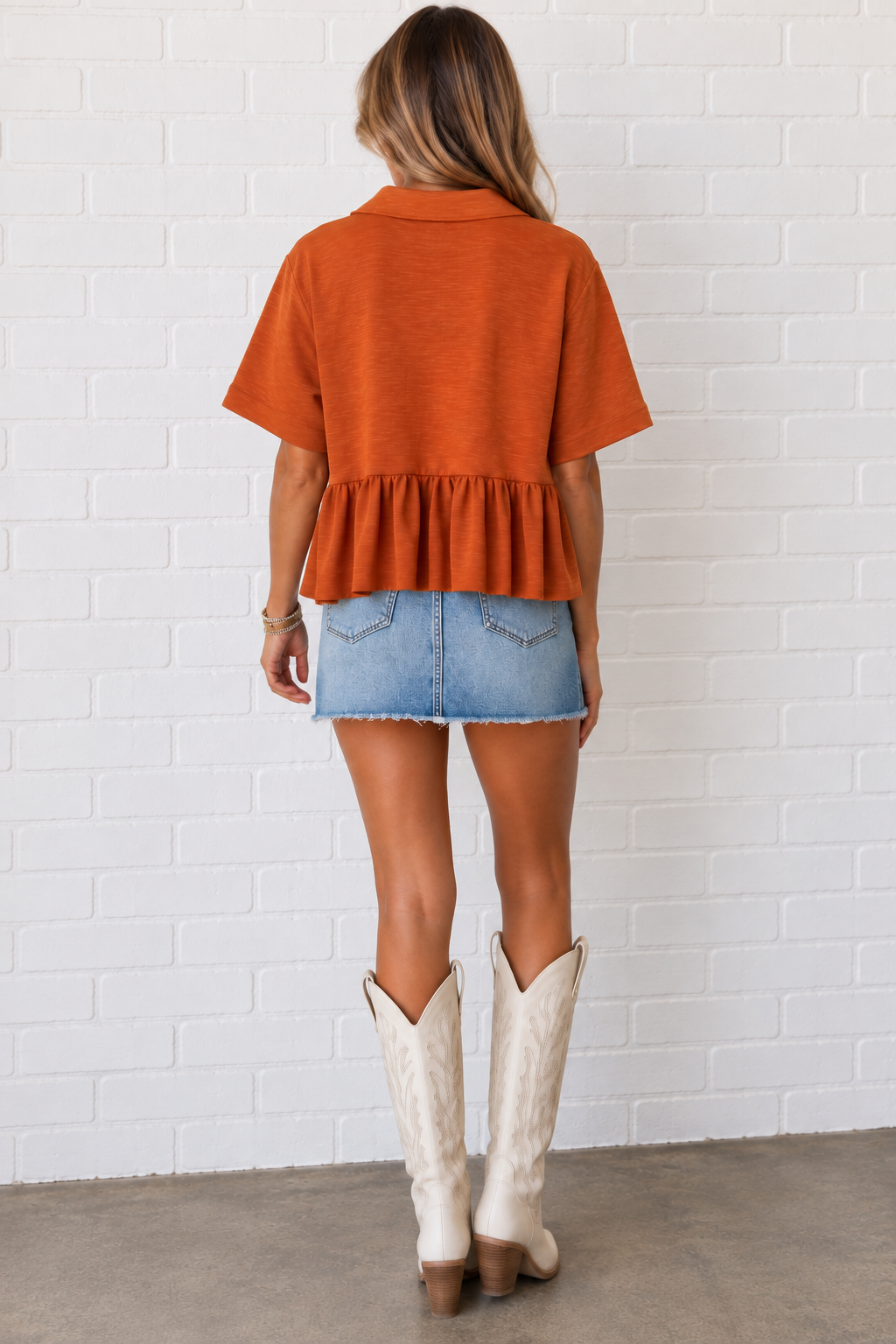 Texas Longhorn Bunny Polo