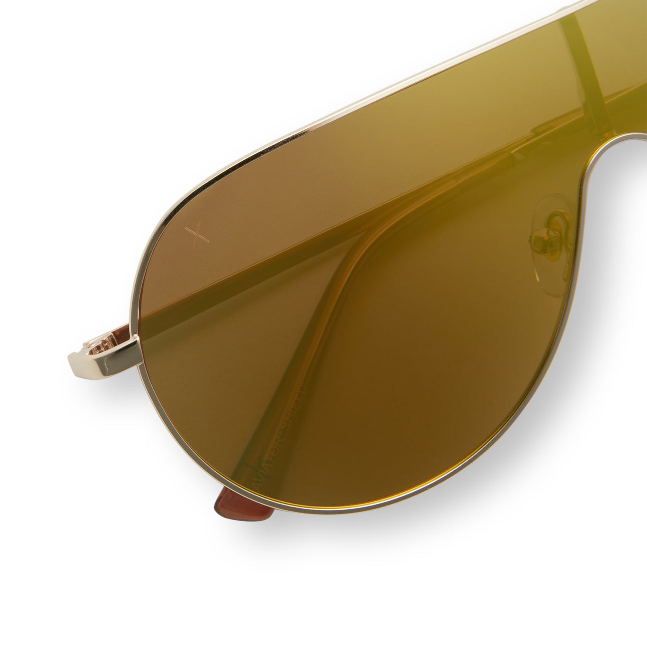 Tarzana Gold+ Gold Mirror Polarized Sunglasses