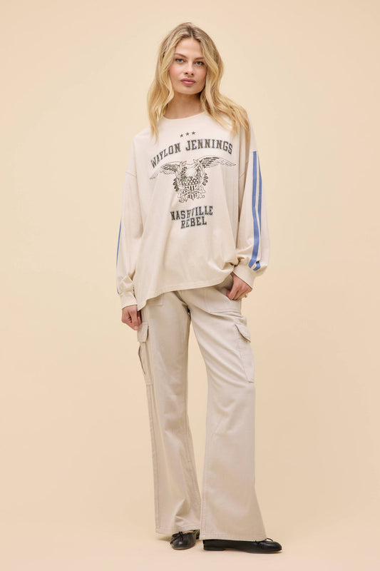 Waylon Jennings Nashville Rebel OS