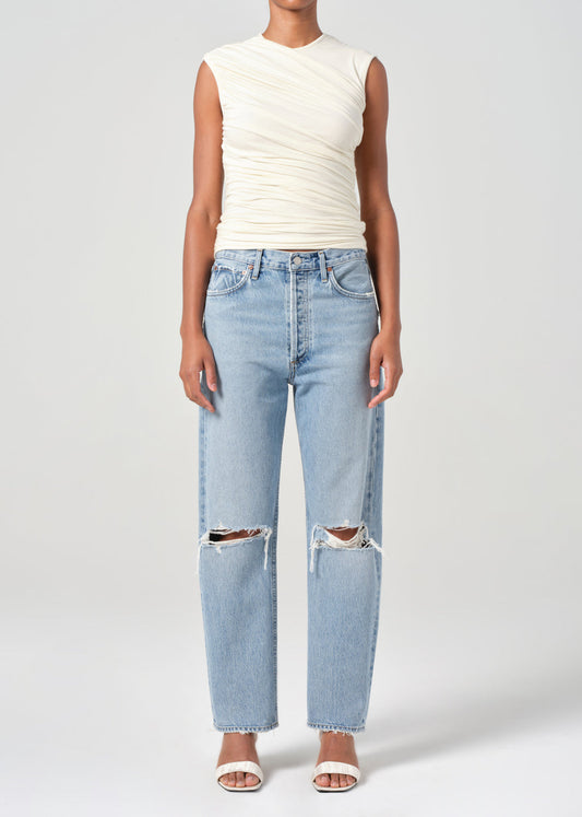 90's Mid-Rise Straight