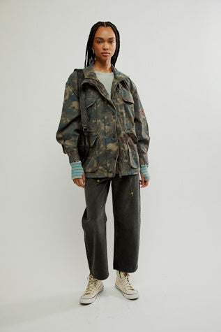 Arya Utility Camo Jacket