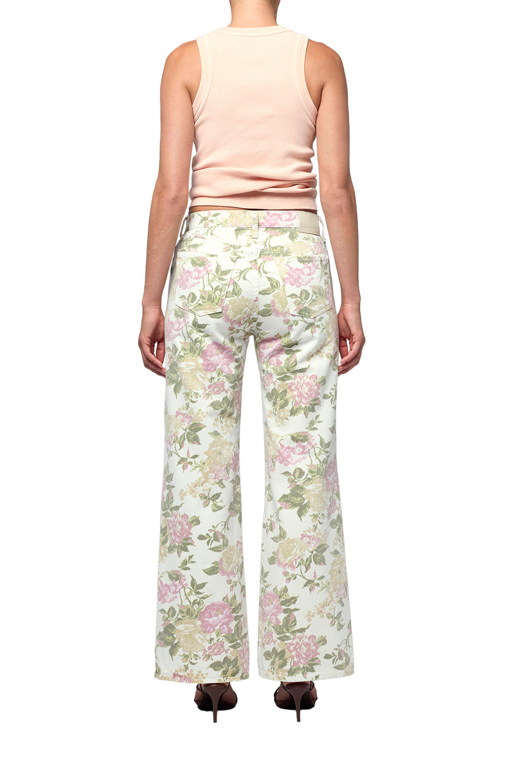 Kimberly Flare Jean English Rose