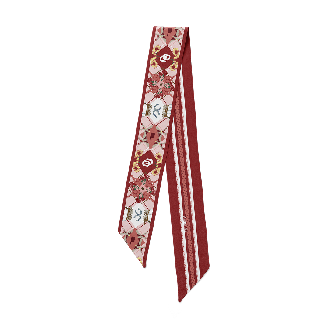 Oklahoma All Star Skinny Scarf