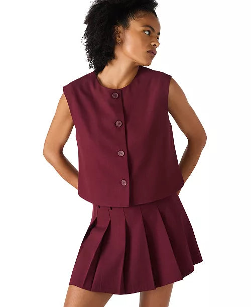 Alessa Sleeveless Crewneck Top