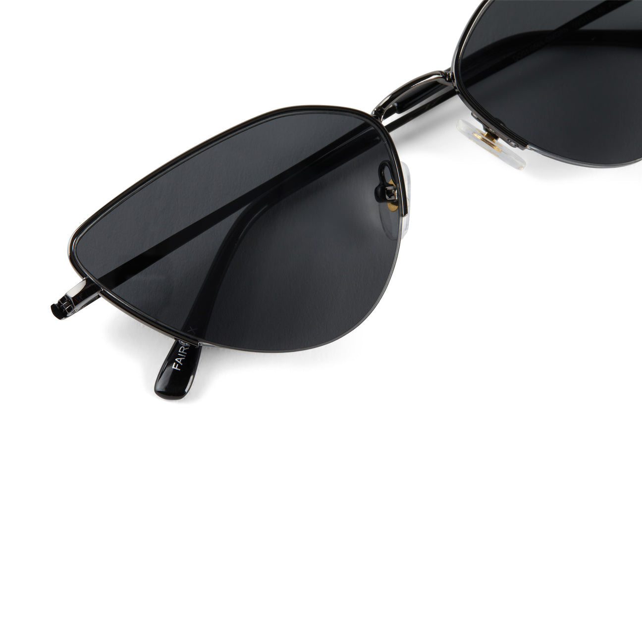 Fairfax Gunmetal+Solid Grey Sunglasses