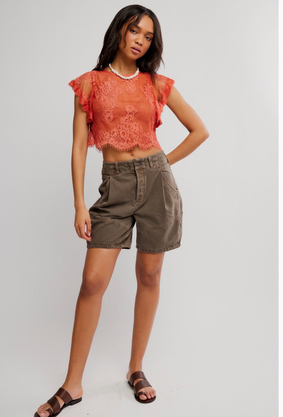 Lunar Ash Lace Top