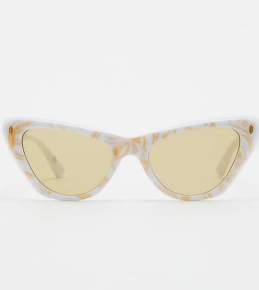Linea White Marble Sunglasses