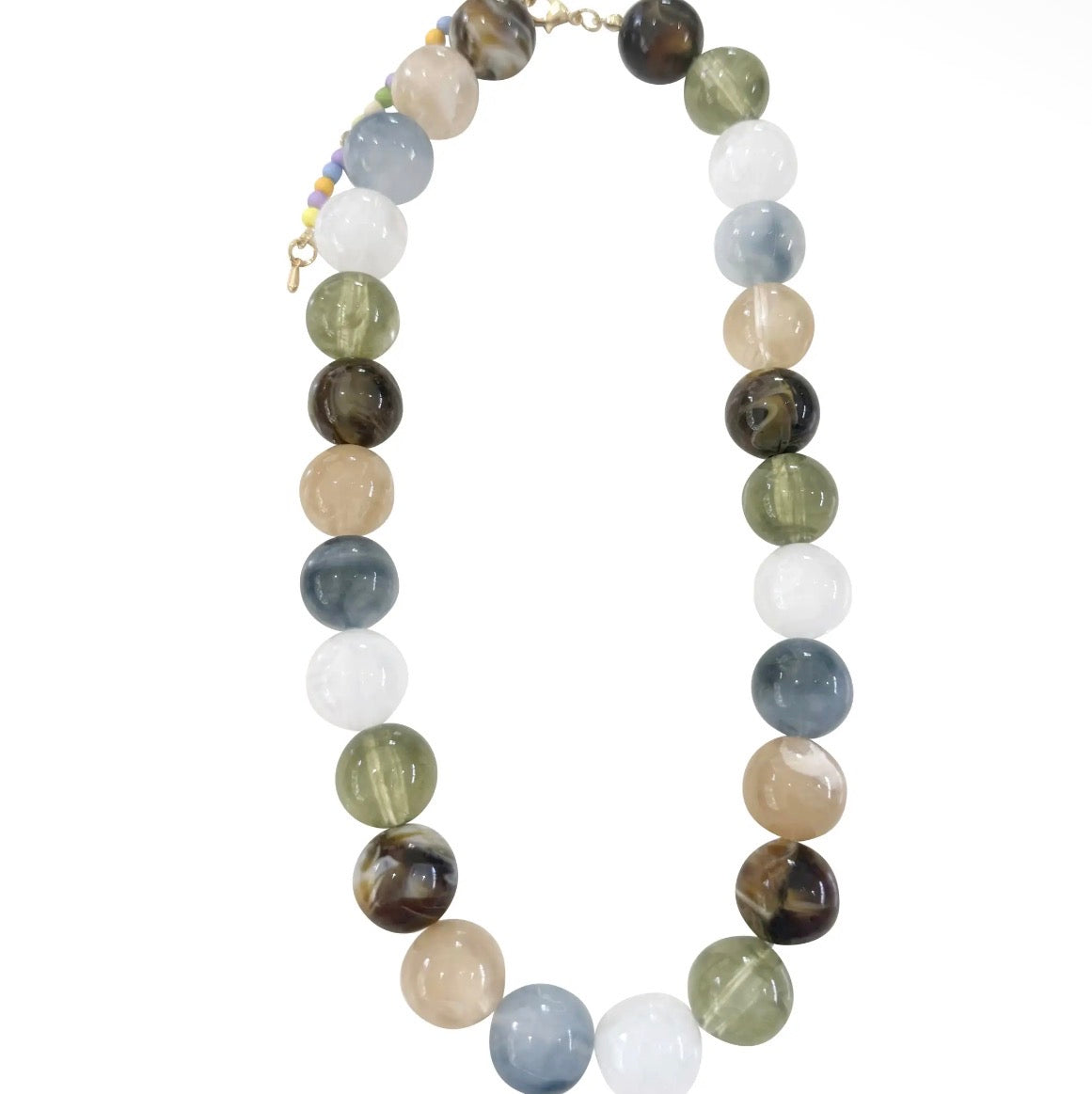 Corrine Chunky Beaded Necklace