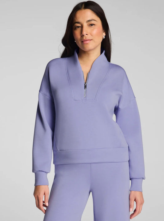 SPANX AirEssentials Shawl Collar Half Zip