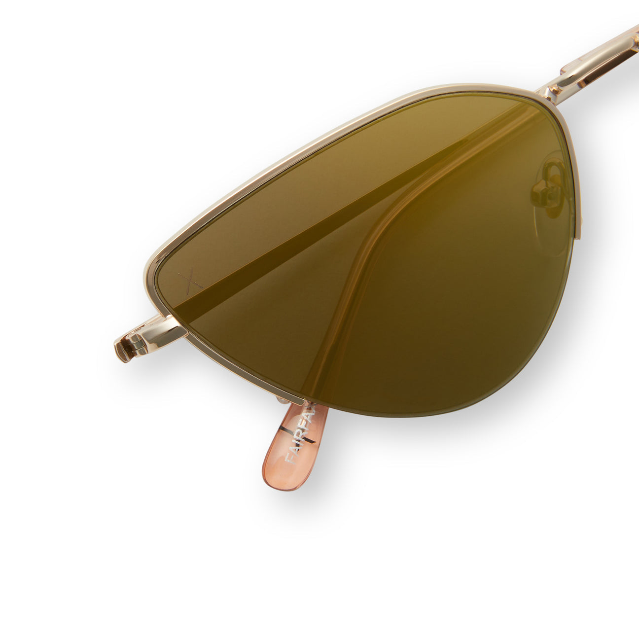 Fairfax Gold + Gold Mirror Sunglasses