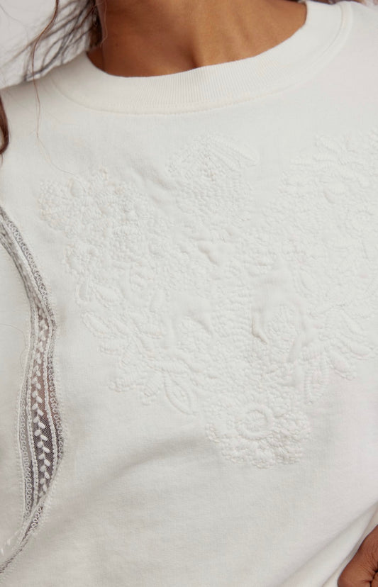 Love Lace Sweatshirt