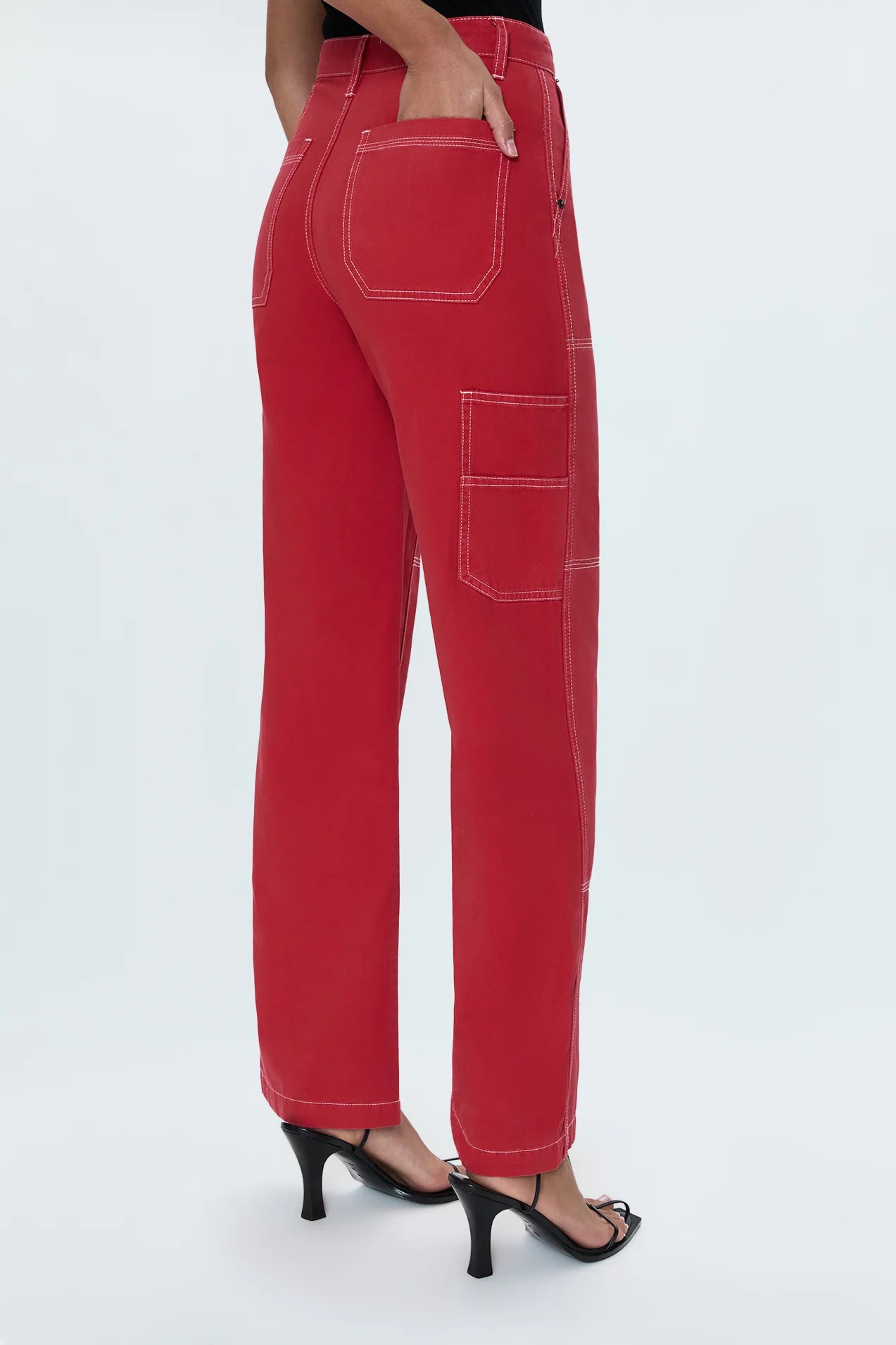 Grady Carpenter Pant in Rouge