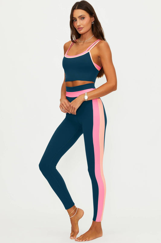 Mariella Legging Seashell Isle Colorblock Matte
