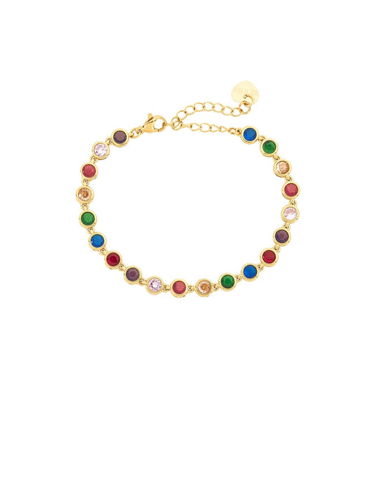 Bracha Celeste Color Tennis Necklace
