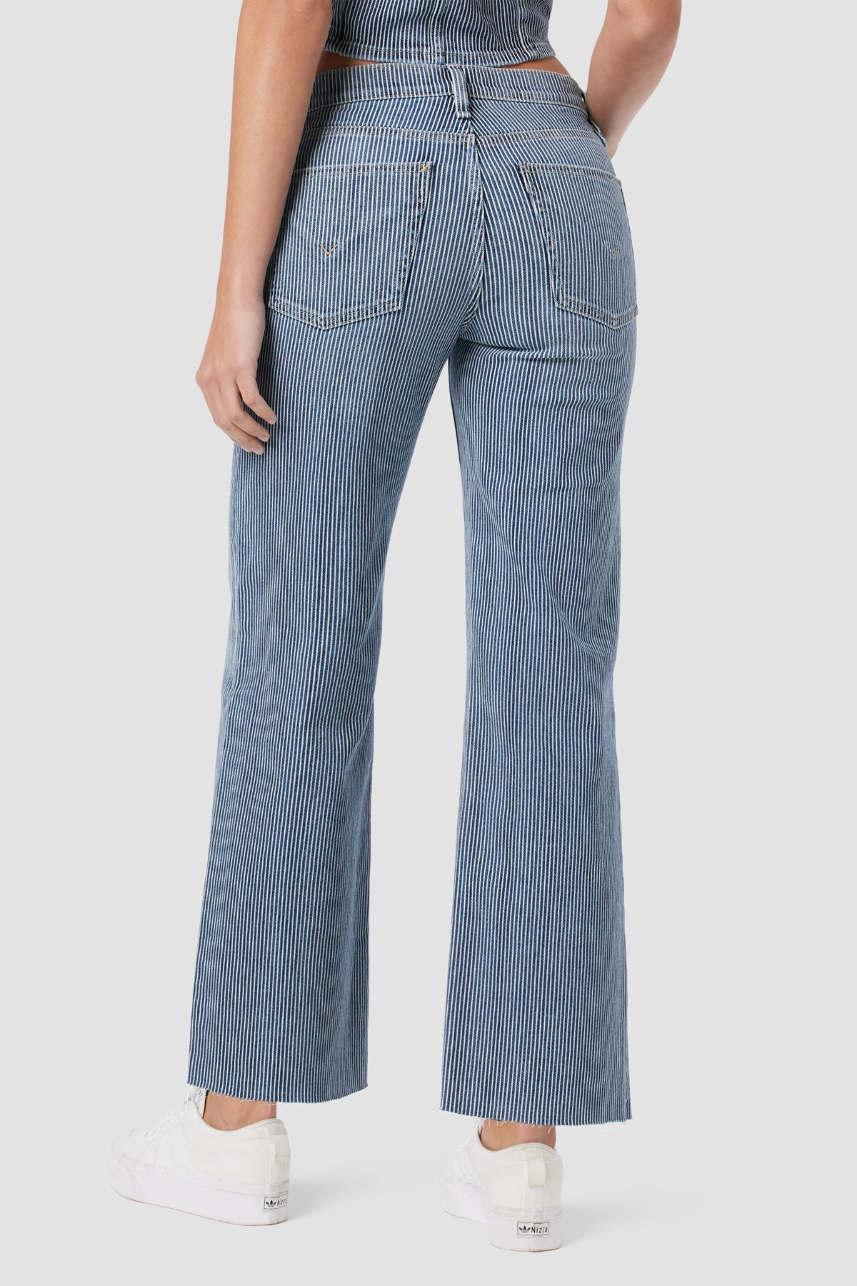 Rosie High-Rise Wide Leg Ankle Jean