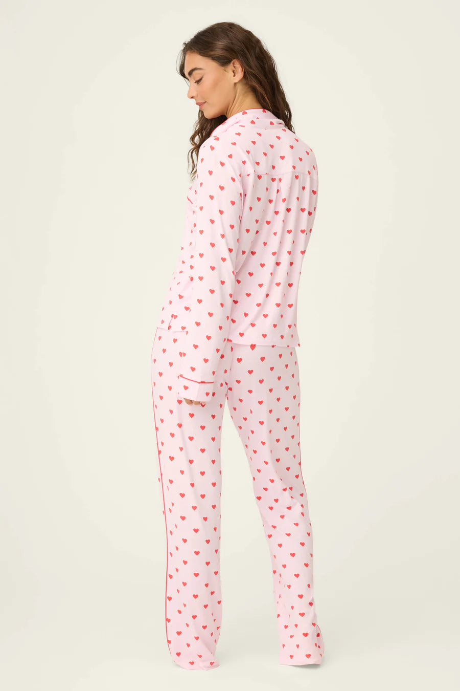 Wildest Dreams Heart Print PJ Set