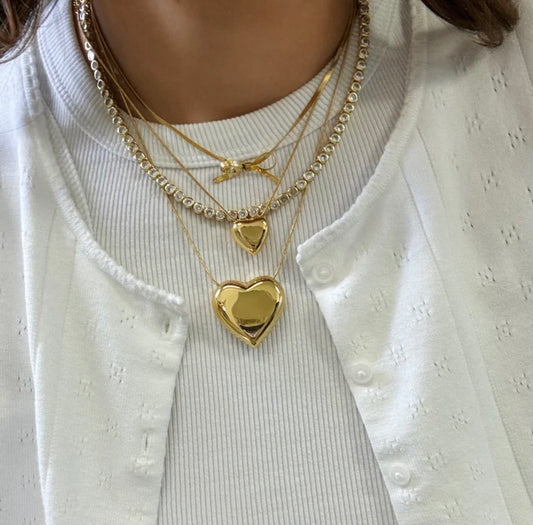 Bracha Cora Heart Necklace