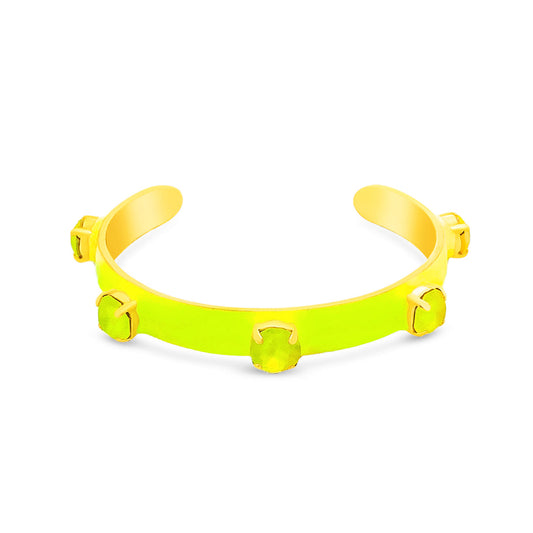 Kennedy Cuff In Electric Yellow