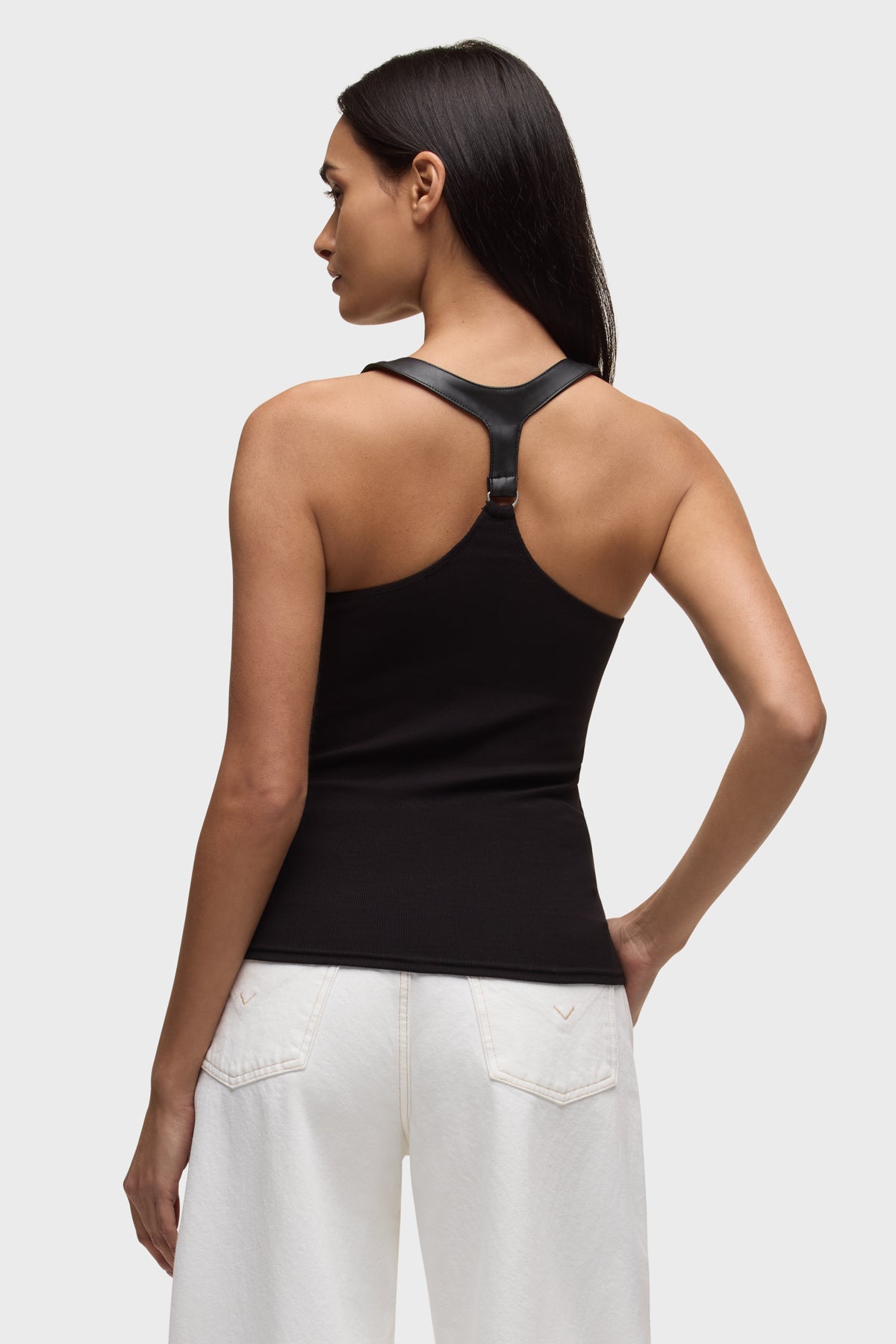 Harness Leather Strap Tank