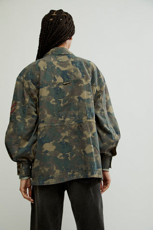 Arya Utility Camo Jacket