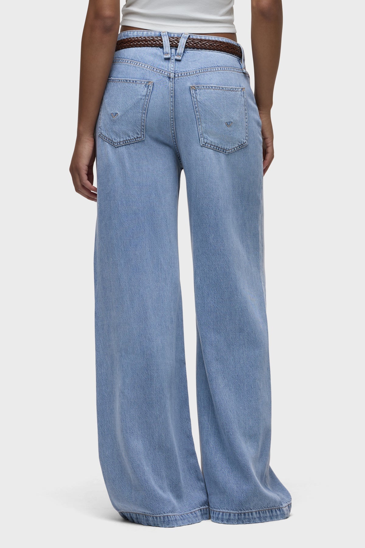 Hudson Jodie Loose Fit Wide Leg Jean