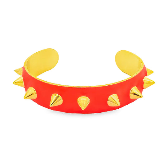 Ziva Cuff in Neon Red