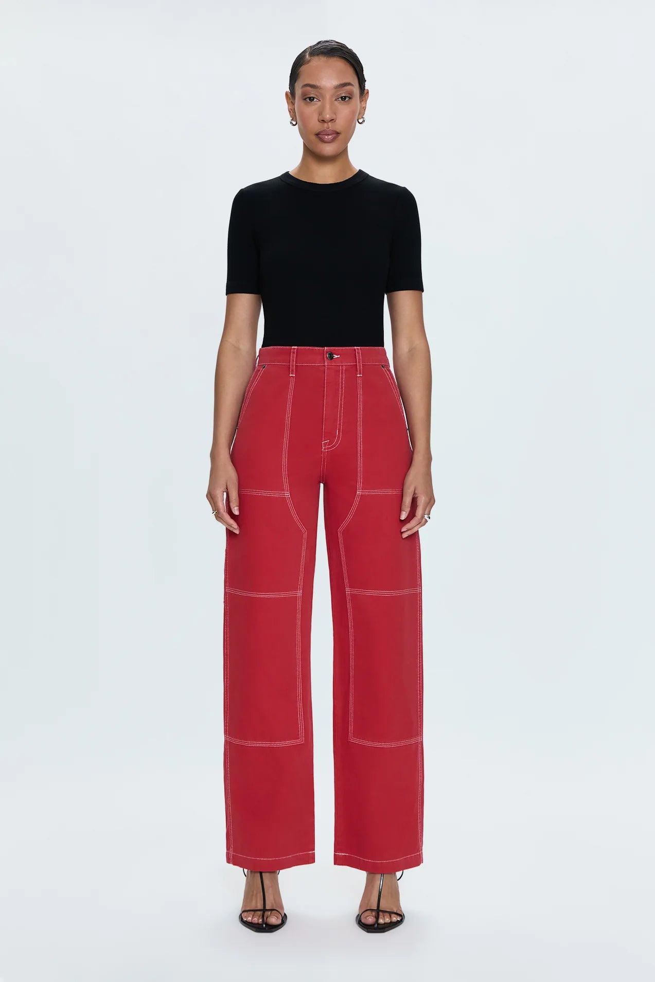Grady Carpenter Pant in Rouge – J10 Design