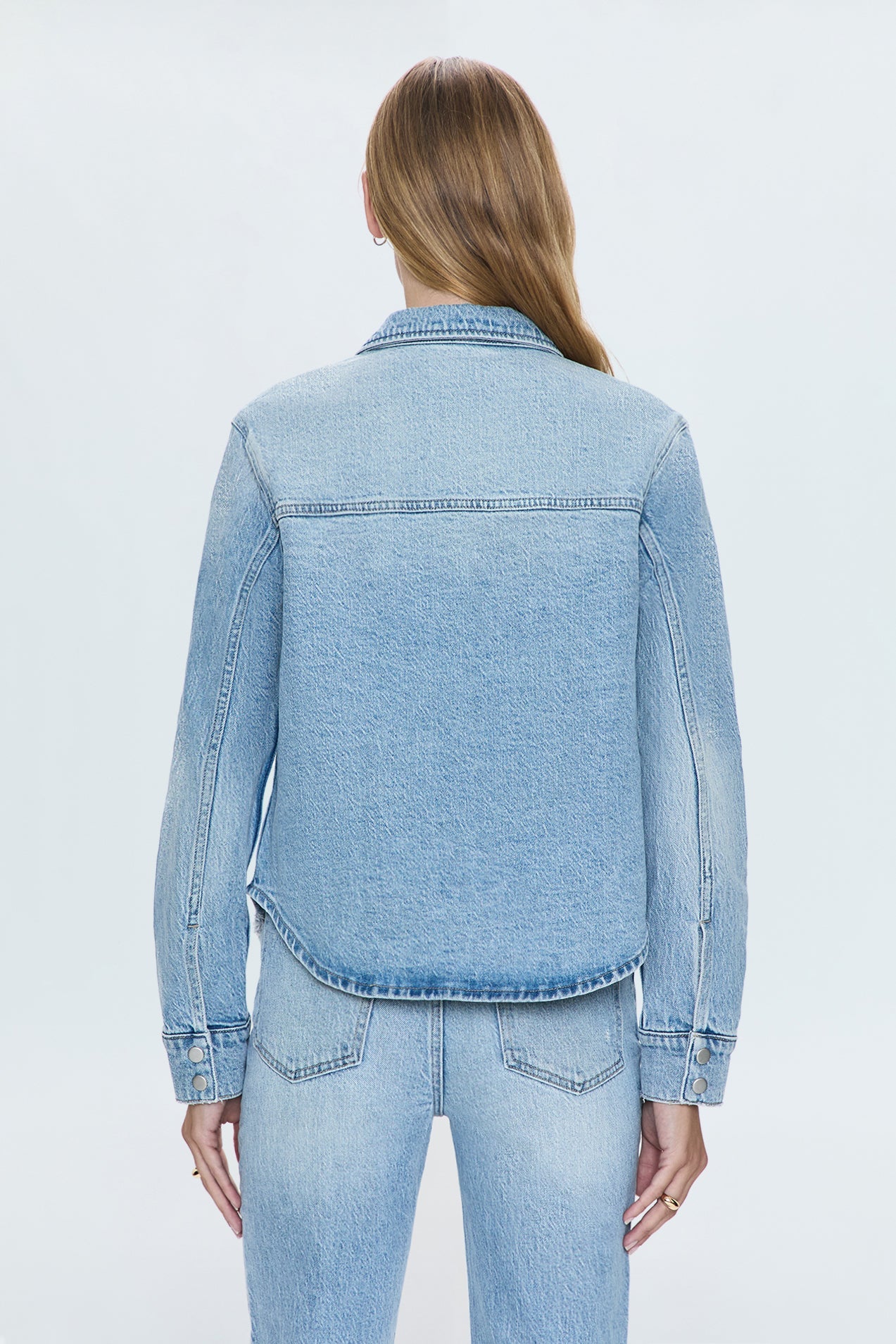 Jules Fitted Denim Shirt