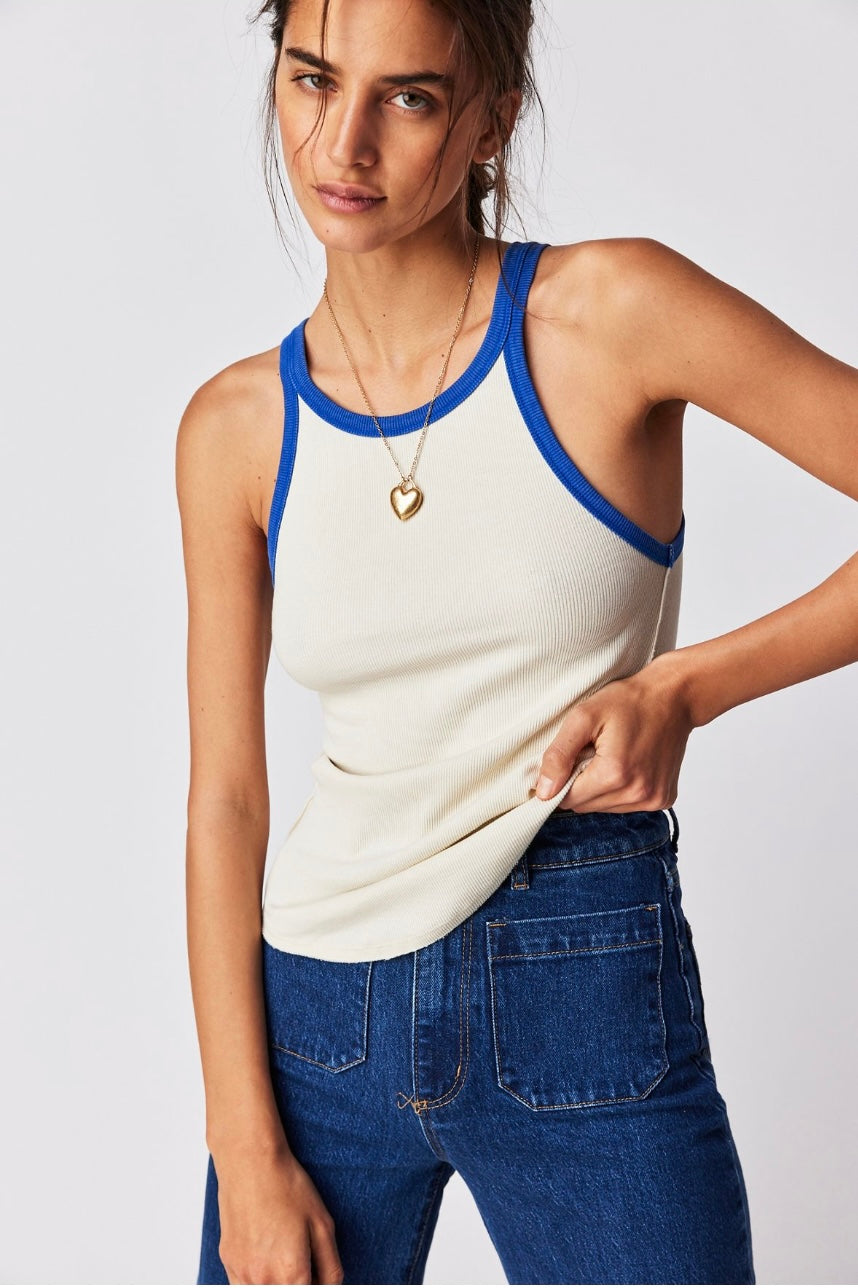 Free People Only 1 Ringer Tank