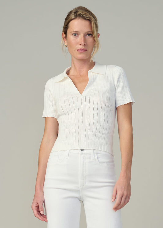 Joes Jess Pointelle Polo Shirt