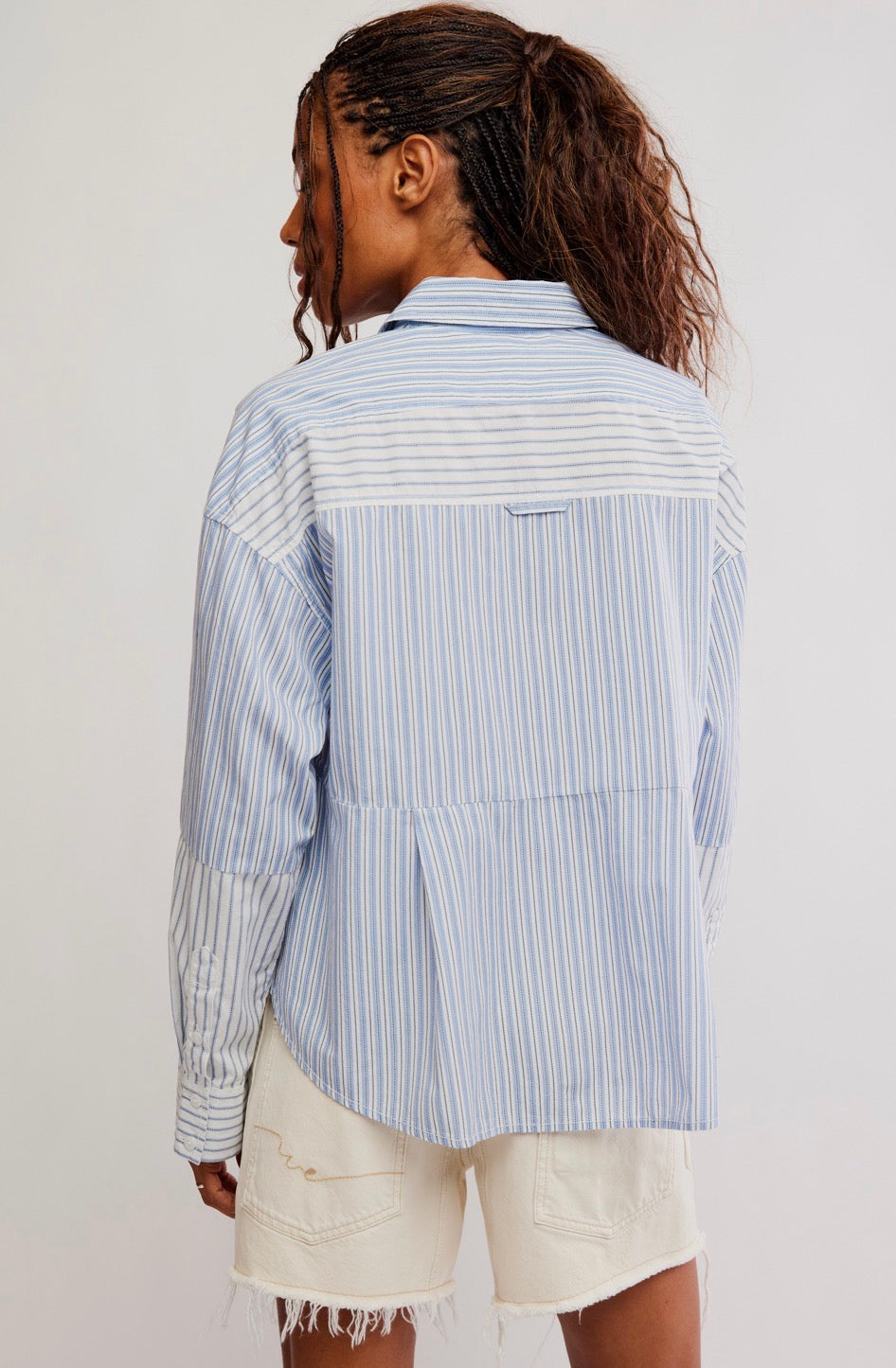 Annie Babydoll Button Down