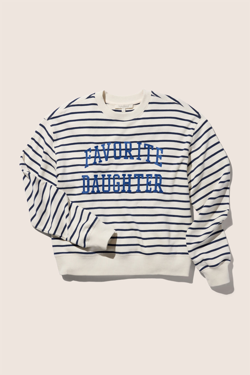 Collegiate Classic Stripe Sweatshirt