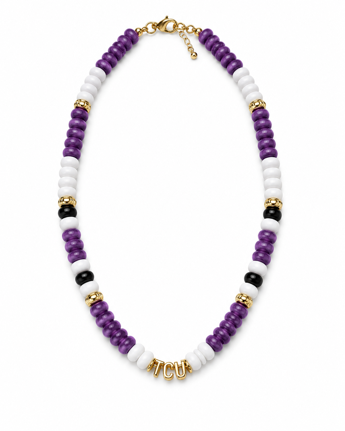 TCU Beaded Necklace