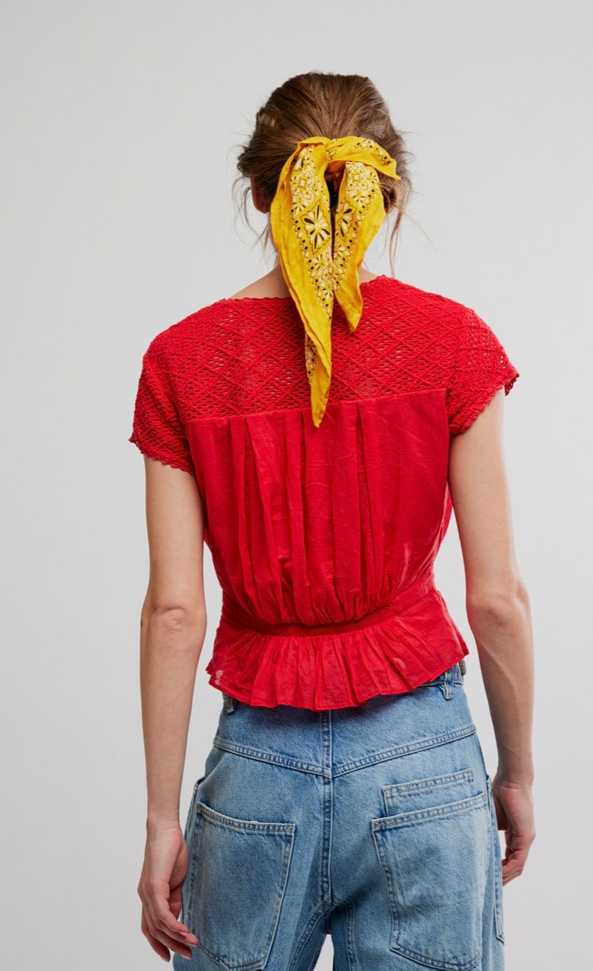 Gemma Embroidered Top