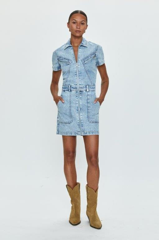 Brix Aviator Mini Dress