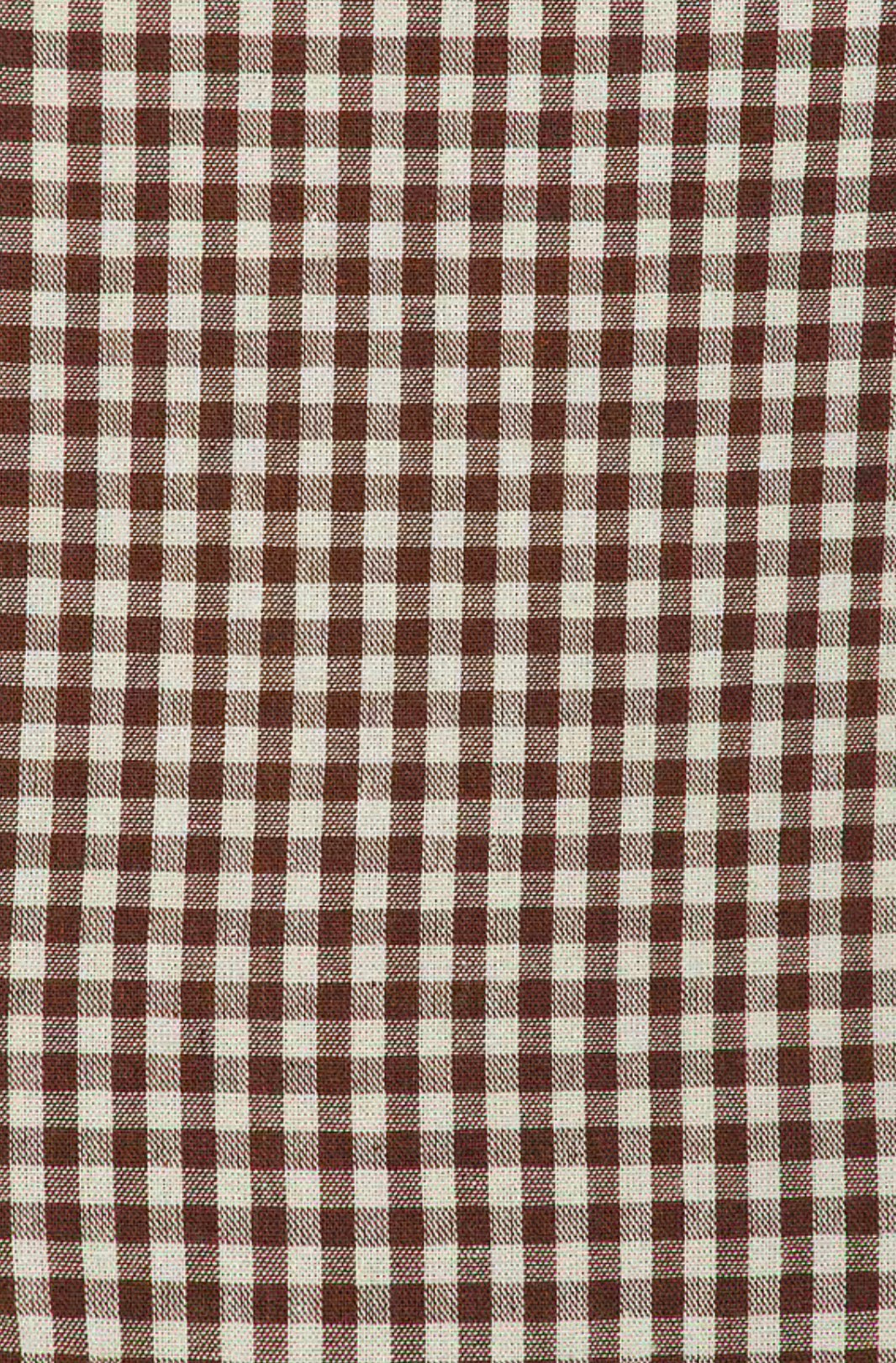 Adira Dress in Brown Gingham