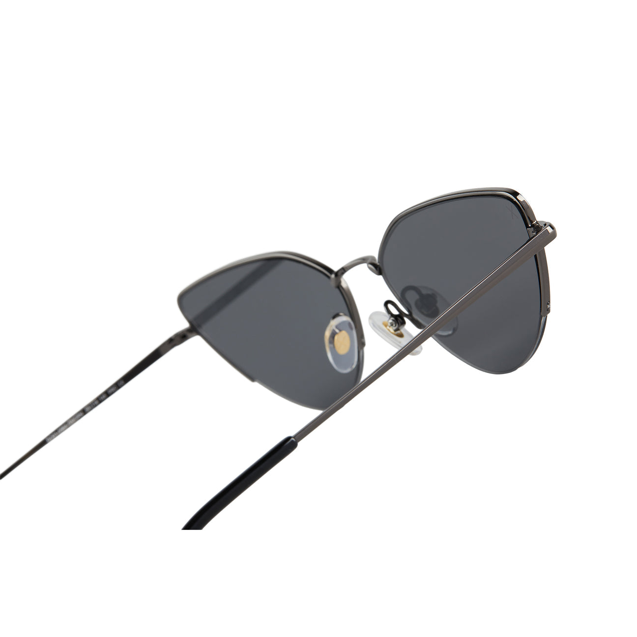 Fairfax Gunmetal+Solid Grey Sunglasses