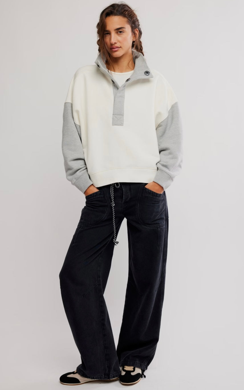 We The Free Colorblock Timeless Pullover