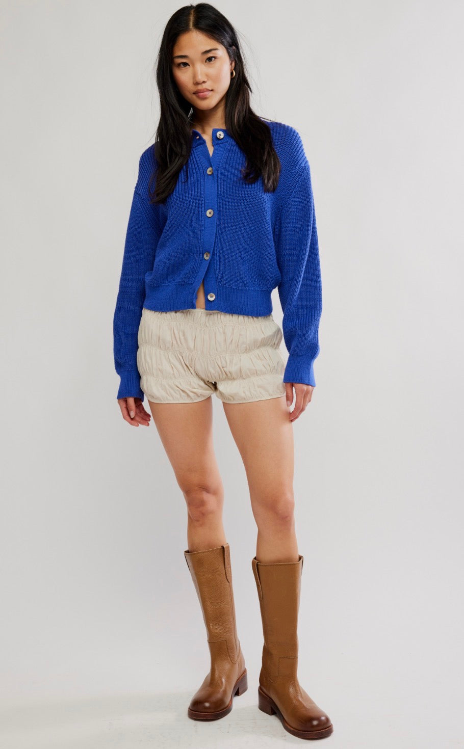 Vienna Knit Cobalt Blue Cardi