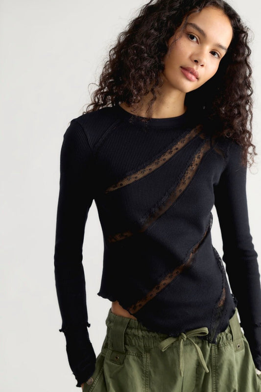 Piece By Piece Cuff Top