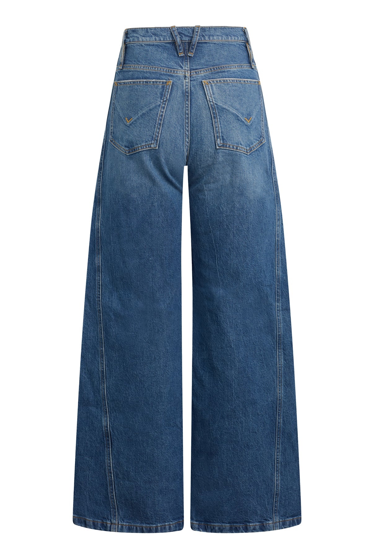 James High-Rise Wide Leg Jean with Seaming