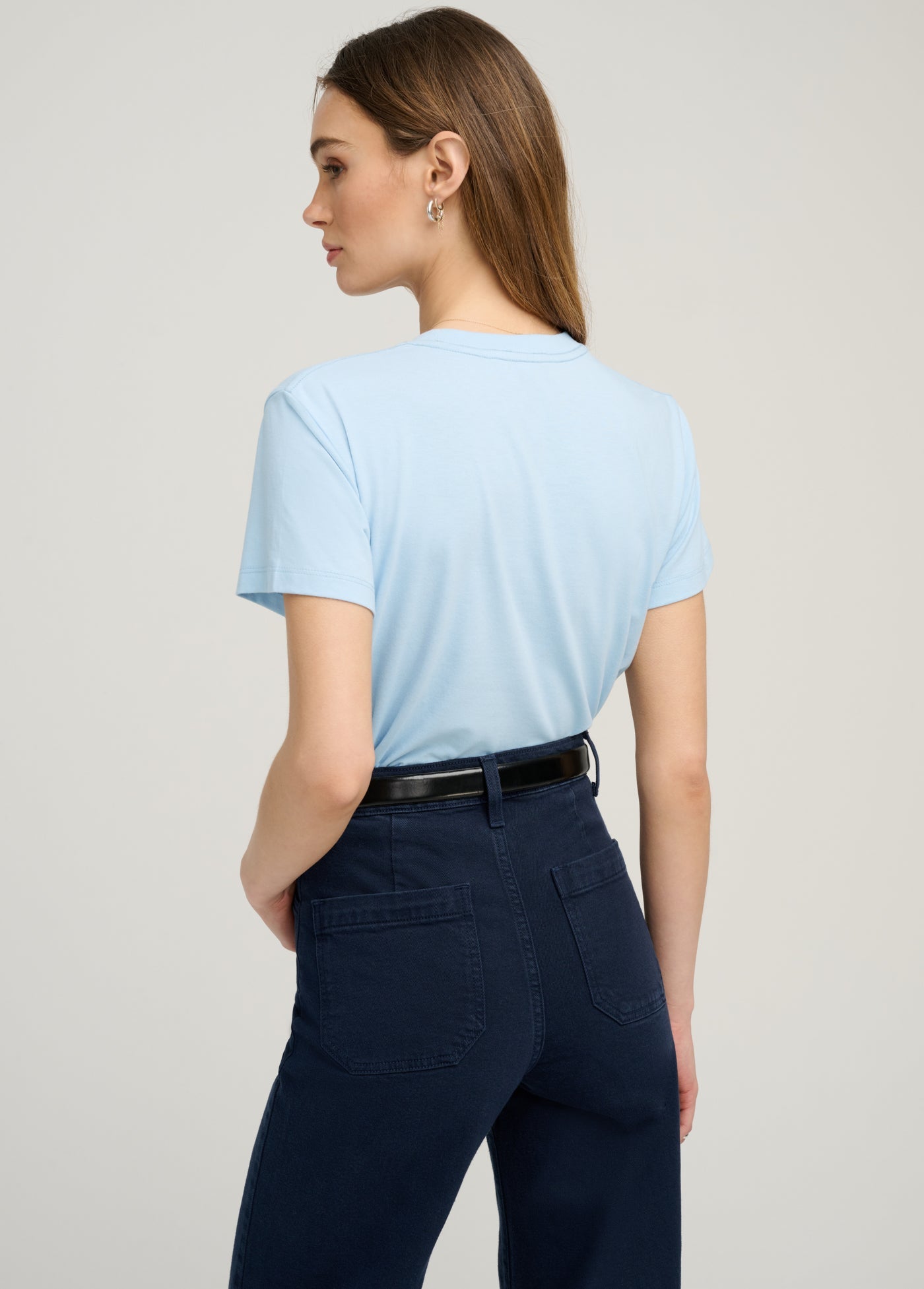 Favorite Daughter Cropped Varsity Tee