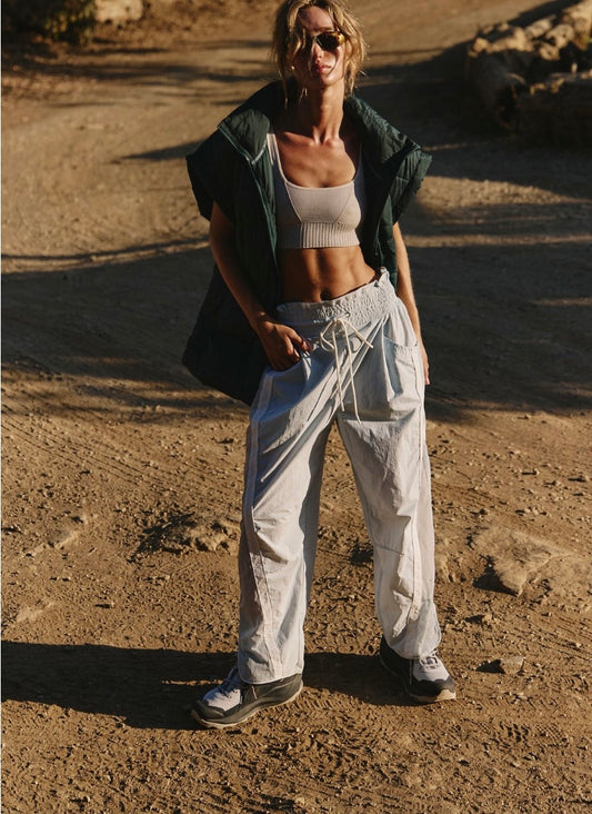 In a Bubble Puffer Vest