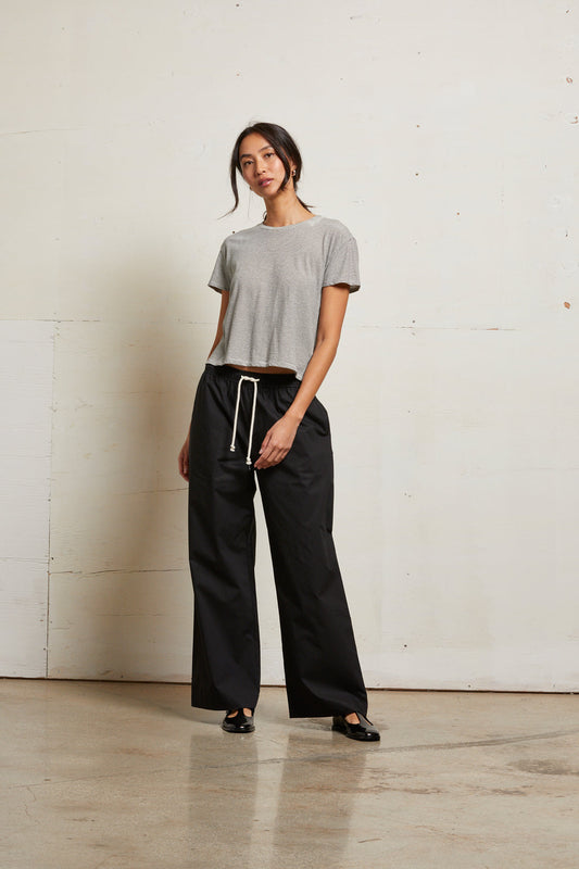 The Harley Stripe Perfect White Tee