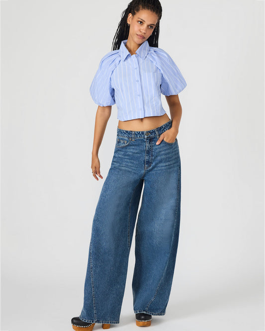 Reece Bubble Sleeve Top