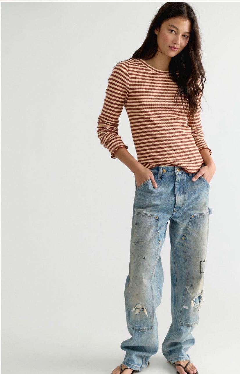 We The Free Easy Does It Striped Tee